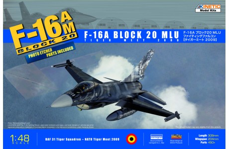 1/48 F-16A TigerMeet 2009 (DACO decal design)