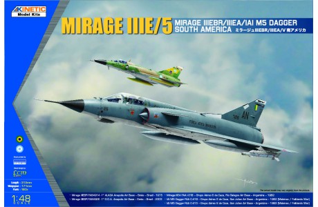 1/48 SOUTH AMERICAN MIRAGE III/V DAGGER/FINGER